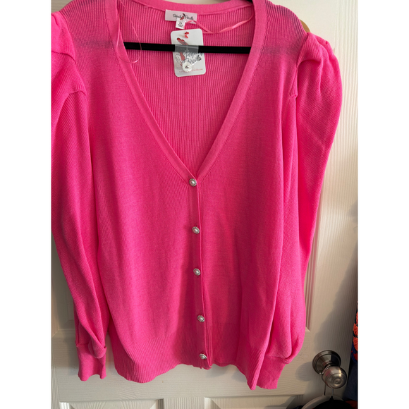 Perfection Priscilla, User: None Sweaters - Perfection Priscilla, User: None Pink Cardigan Sweater